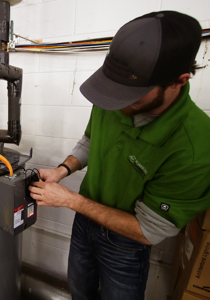 Roanoke Electric Coop Worker