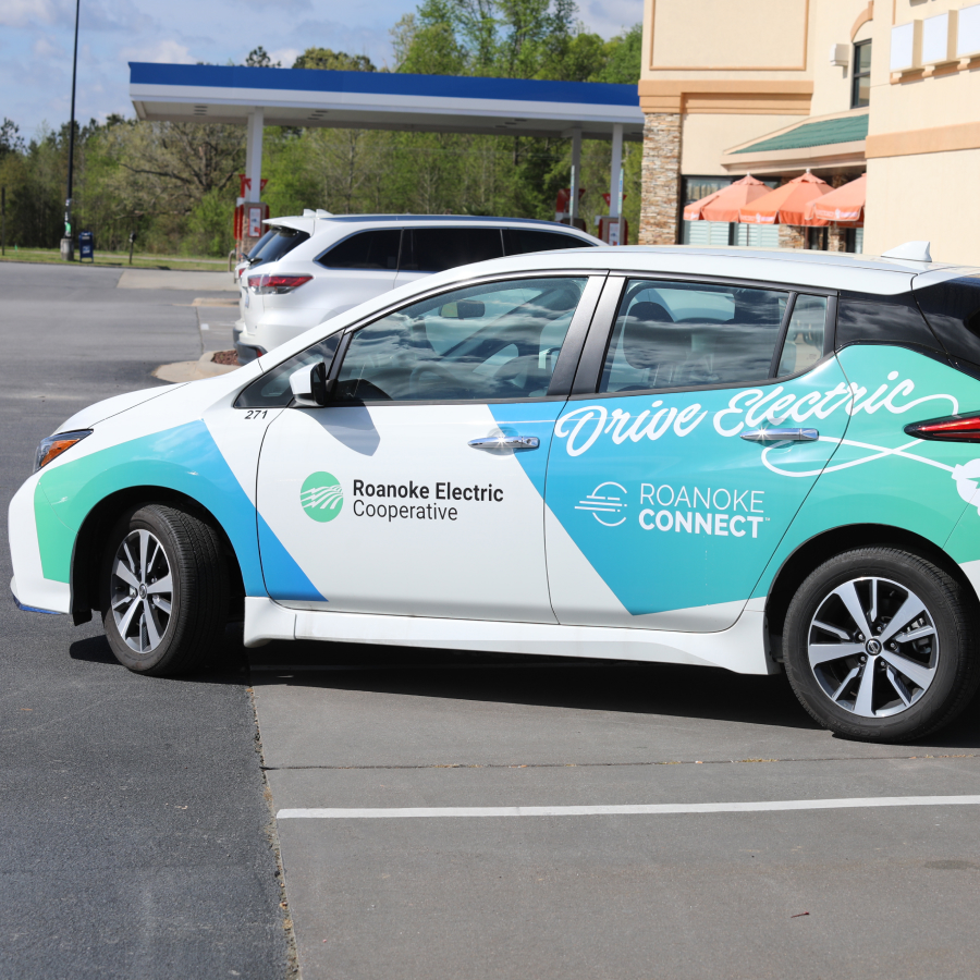 Roanoke Electric Coop vehicle